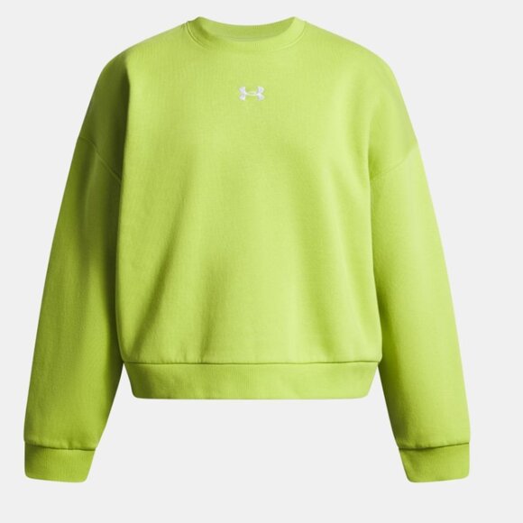 CHRISTMAS SALE!!!! Under Armour Rival Fleece OS Crew 1389281-326 - Picture 1 of 4